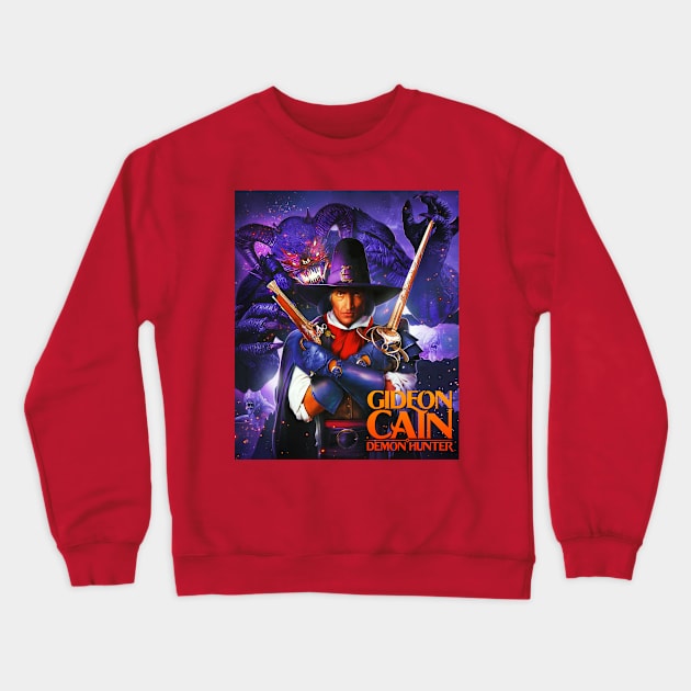 Gideon Cain Crewneck Sweatshirt by Plasmafire Graphics